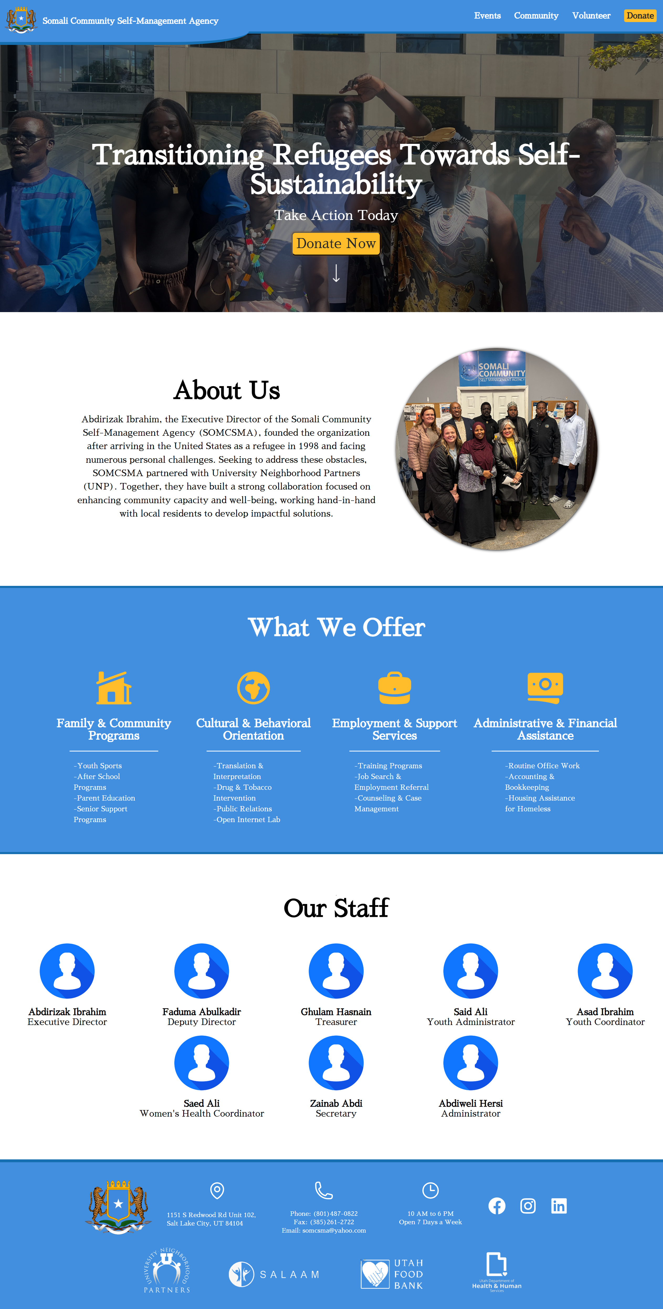 SOMCSMA website screenshot
